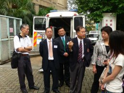 Visit to the Auxiliary Medical Service HQs and Training Centre